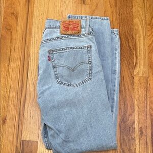 Levi's 511 Light Blue Straight Leg 32 30